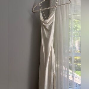 That’s So Fetch white maxi dress